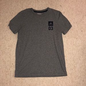 Adidas three stripe shirt